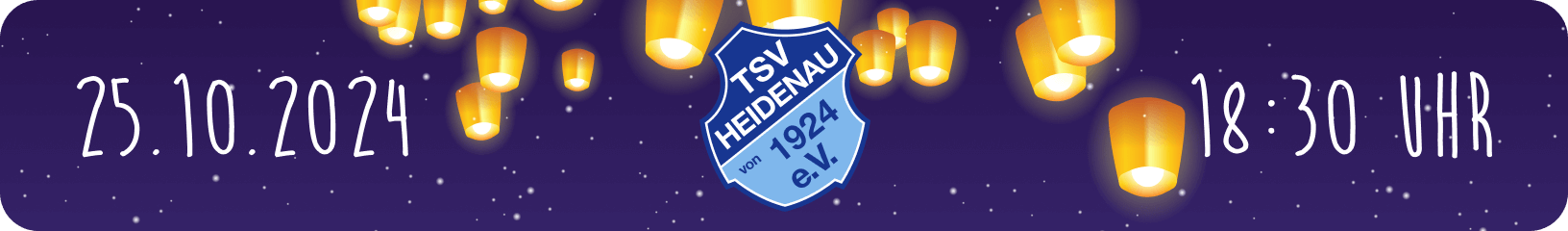 Tsv Heidenau Banner Laternenumzug 2024 X2