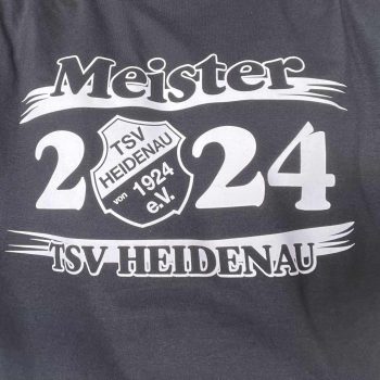 Tsv Heidenau Meisterfeier 2024 Meistershirt
