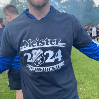 Tsv Heidenau Meisterfeier 2024 Shirt